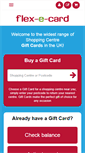 Mobile Screenshot of flex-e-card.com